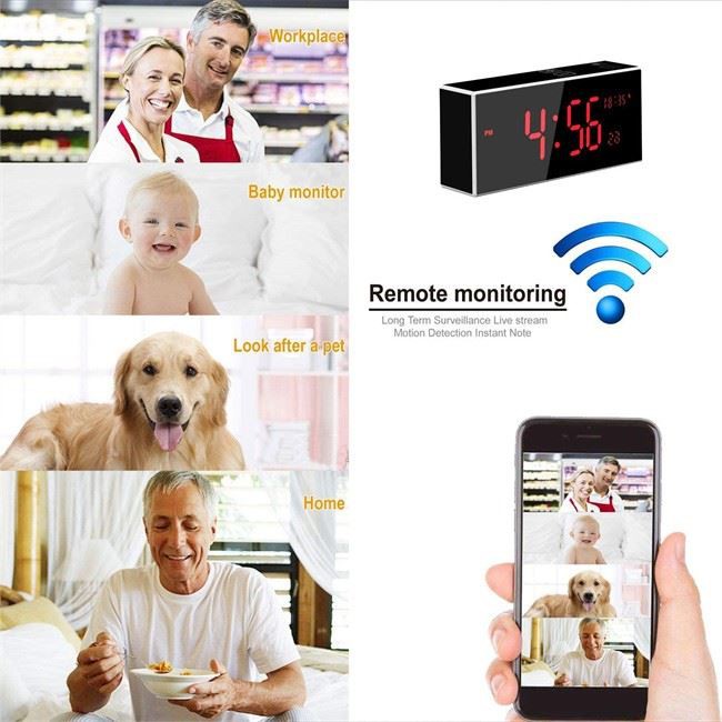 hidden camera with metion detection